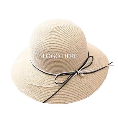 Wide Brim Straw Summer Sun Hat