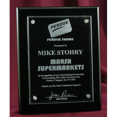 Canterbury Plaque-Ebony (8"x10")