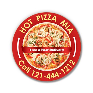 5" Circle Indoor Magnets - 55 Mil