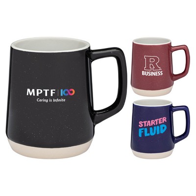 14 oz. Ceramic Dishwasher-Safe Coffee Mug w/ Handle