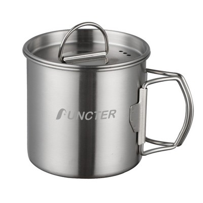 11.8 Oz. Portable Camping Stainless Steel Cup