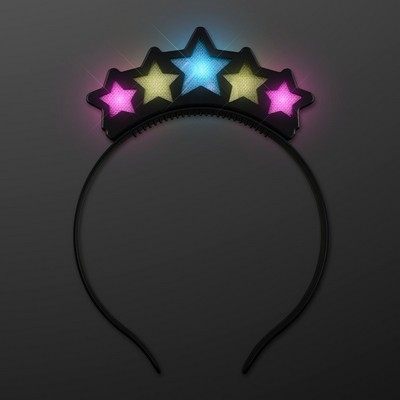 Sparkling Stars Party Lights Headband - BLANK