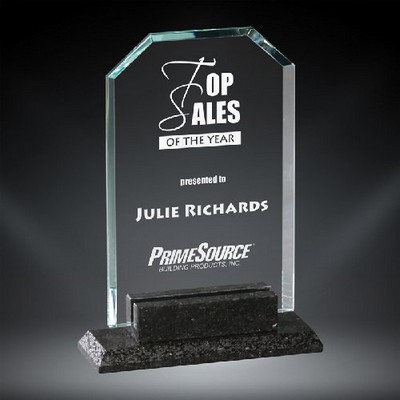 Camden Glass Award, 7"H