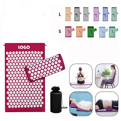Acupressure Mat And Pillow Set