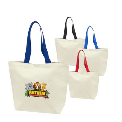 13 oz. Cotton Canvas Tote Bag