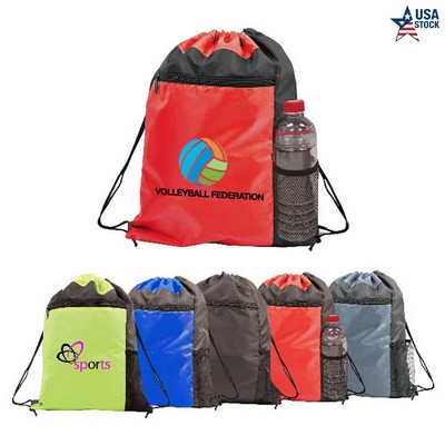 QuickCinch Economic Drawstring Backpack