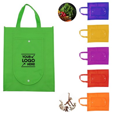 Foldable Non-Woven Shopping Tote Grocery Bag