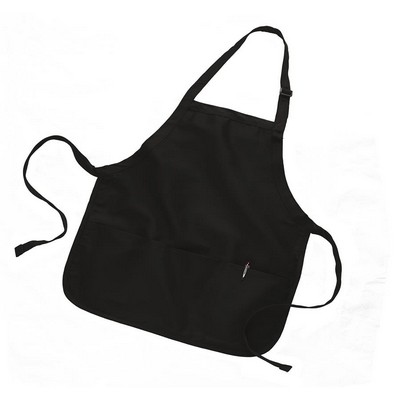 Medium Length Apron with Pouch