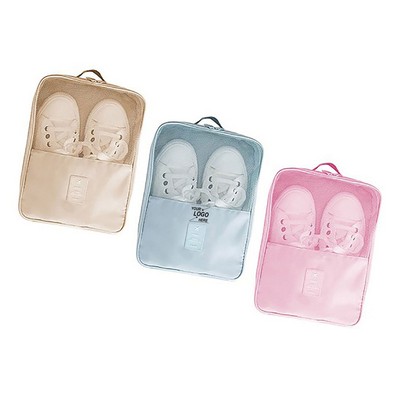 Double-Layer Nylon Shoe Bag