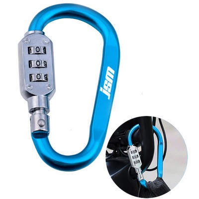 D-Ring Locking Carabiner Clip