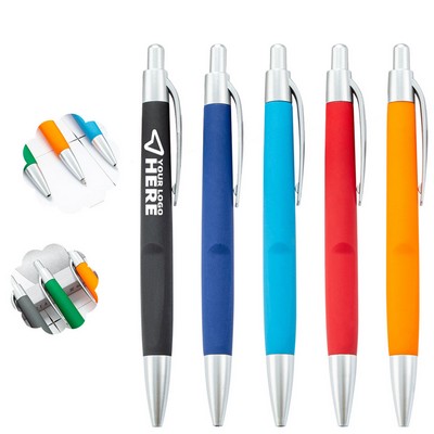 Custom Hotel/Restaurant Rubber Ballpoint Pen