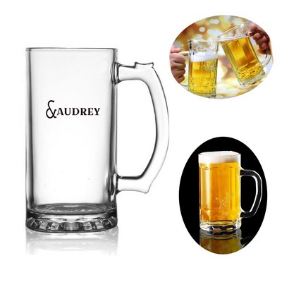 16oz Glass Beer Steins