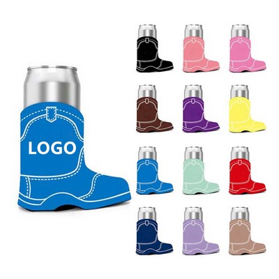 Cowgirl Boot Bachelorette Skinny Can Sleeves