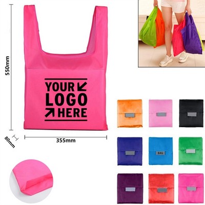 Polyester Folding Grocery Tote