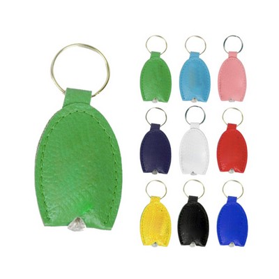PU Flashlight Keychain