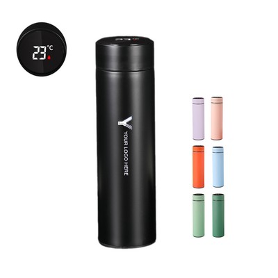 Water Bottle w/LED Temperature Display