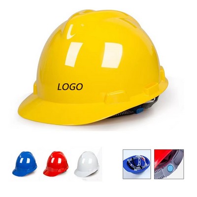 Impact Protection And Adjustment Crown Strap Safety Helmet