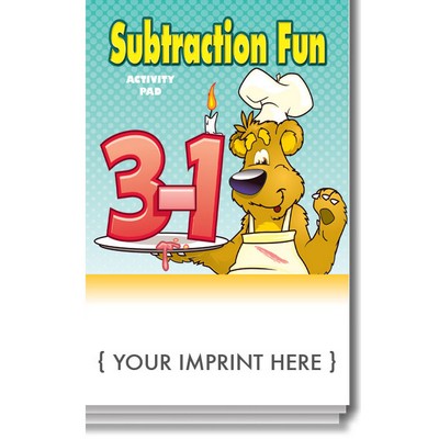 Subtraction Fun Activity Pad Fun Pack