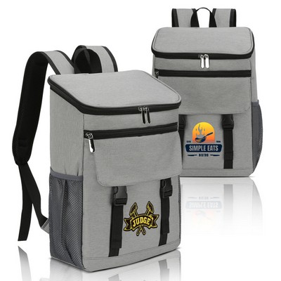 Custom Printed 30 Can Insulated Backpack Cooler