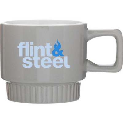 11 oz Loft Ceramic Mug (Light Gray)