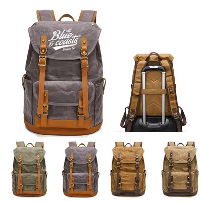 Unisex Canvas Casual Backpack