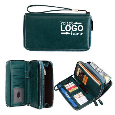 PU And Polyester RFID Large Capacity Woman Bag