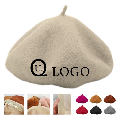 Wool Beret Hat