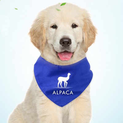 Custom Polyester Towel Dog Bandana