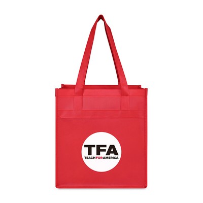 Arlo rPET Deluxe Shopper - Red