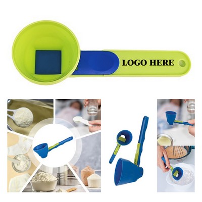 Mess Free Measuring Funnel Sliding Spoon