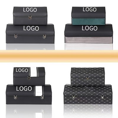 Leather Collapsible Car Storage Box