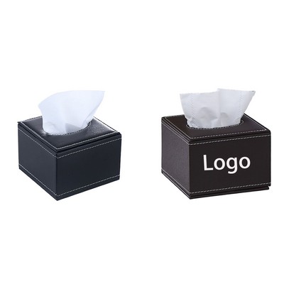 Leather Tissue Box