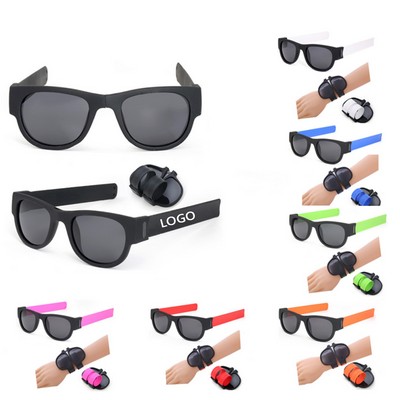 Folding Polarized Wrist Sunglasses