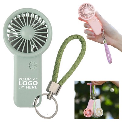 Mini Fan With Hanging Rope