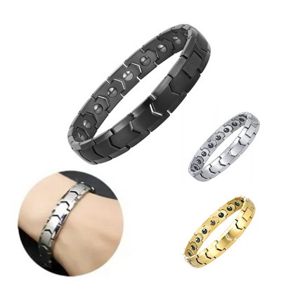 Magnetic Stainless Steel Bracelet for Men and Women
