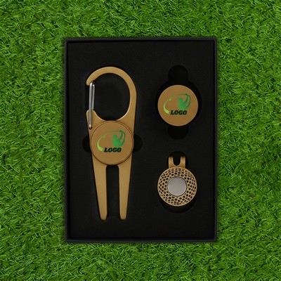 Magnetic Golf Tool Set with Carabiner