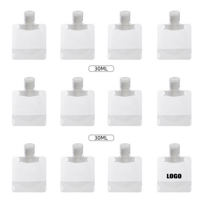 30ml Empty Dispenser Bag With Flip Cap