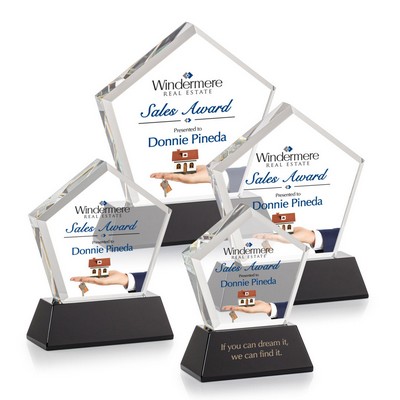 Genosee VividPrint™ Award on Base - Black