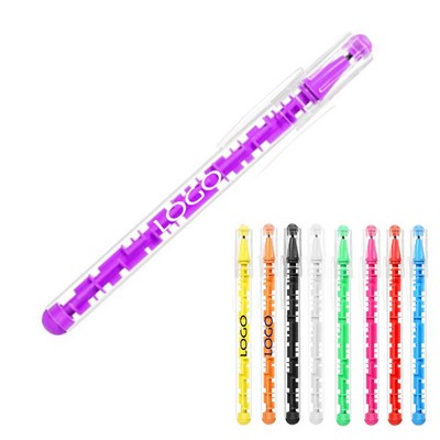 2-in-1 Plastic Maze Ball Puzzle Ballpoint Pen MOQ50PCS