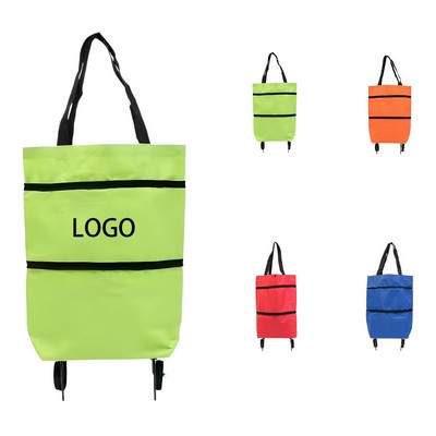 Portable Rolling Shopping Cart