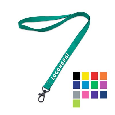 Custom 5/8" Polyester Lanyard w/ Lobster Claw