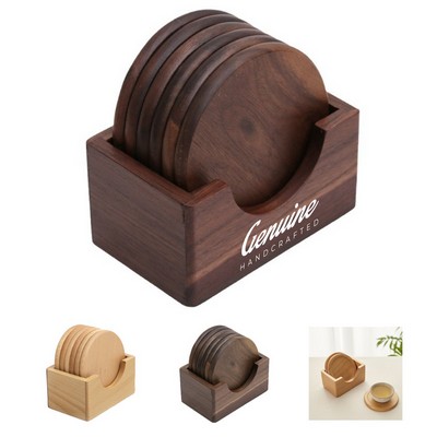 Natural Wood Coaster