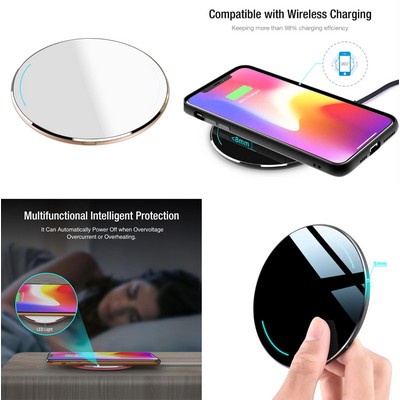Promotek iBank® Wireless Charger, 10W Charging Pad works with smart phones