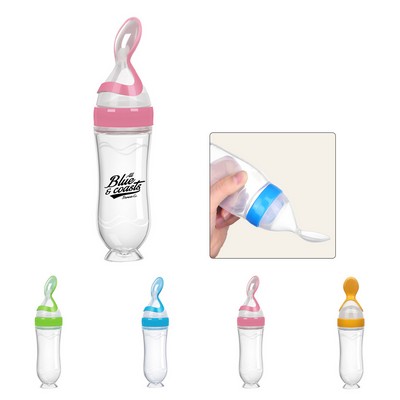 3oz Baby Bottle with Spoon
