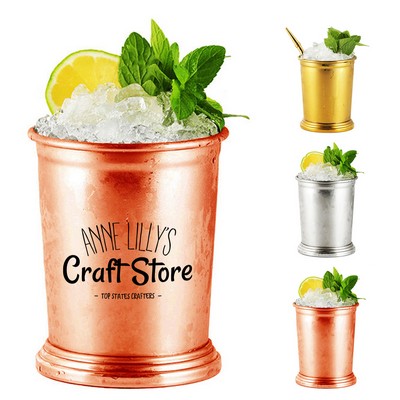 12oz Electroplated Mint Julep Cup