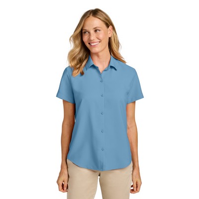 Port Authority Women's Short Sleeve UV Dockside Shirt