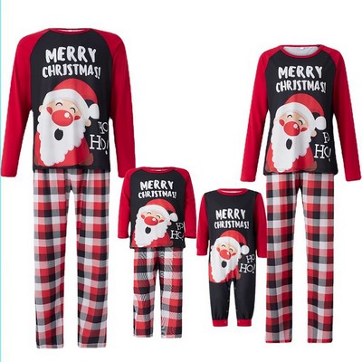 Family Christmas Pajamas Set Parent-child Outfit