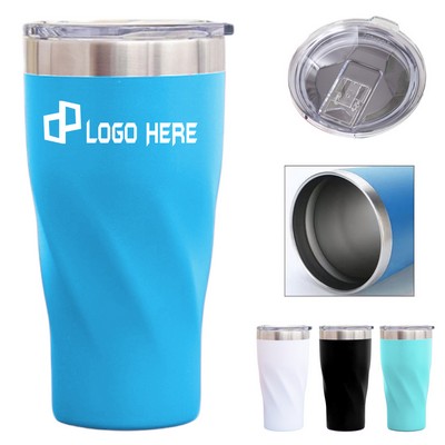 Vertical Thread Vacuum Insulated Tumbler
