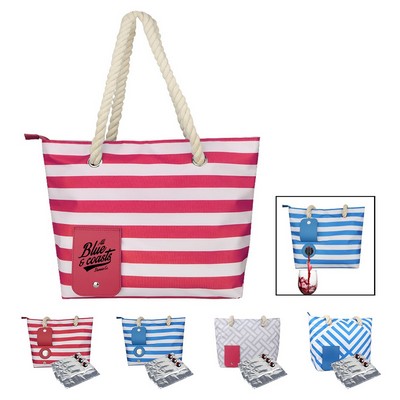 Insulated Wine Tote Bag