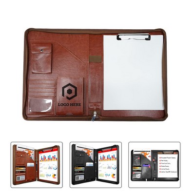 Executive Pu Leather Portfolio